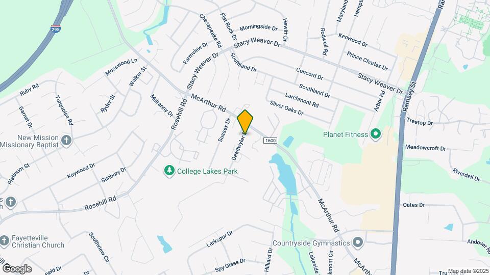 4252 Deadwyler Dr Map and Location Details