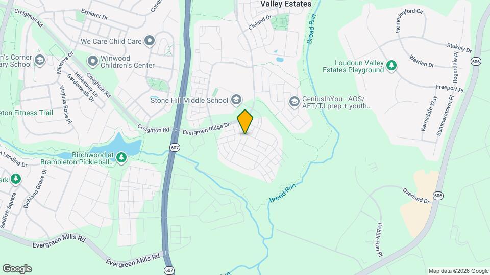 23502 Belvoir Woods Terrace Map and Location Details