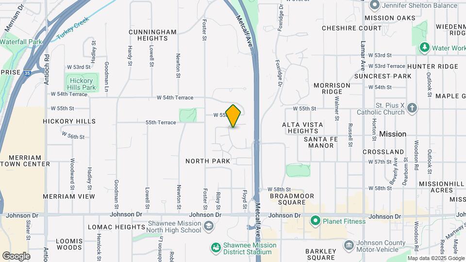 5557 Marty St Map and Location Details