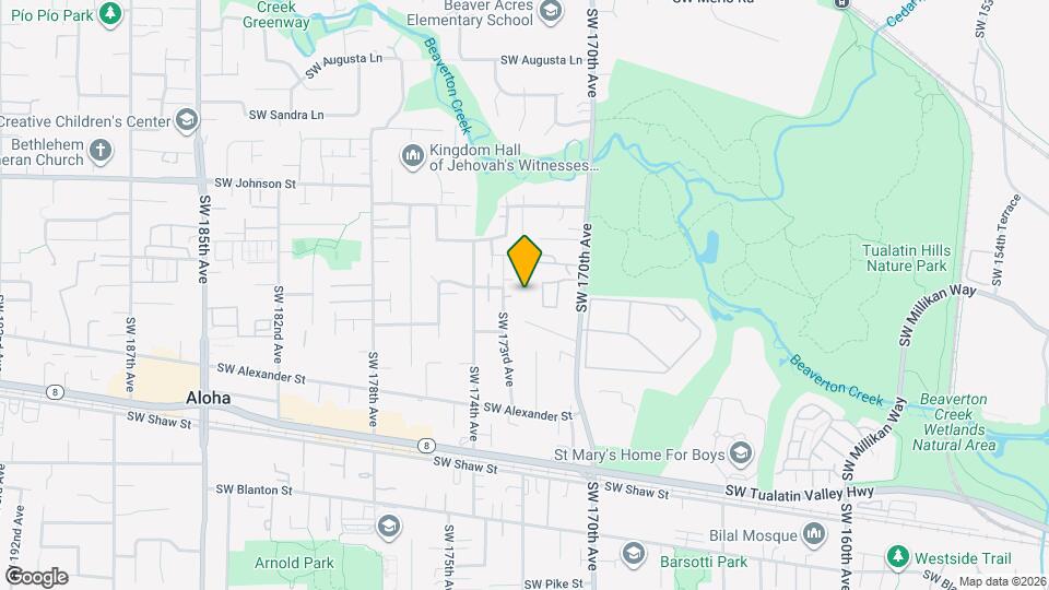 17250 SW Heritage Ct Map and Location Details