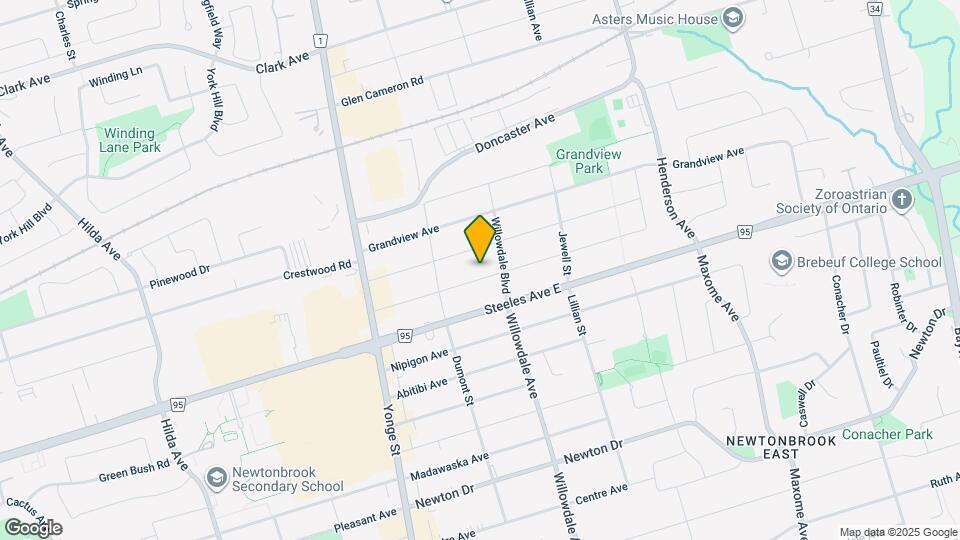 54 HIGHLAND PARK Blvd Map and Location Details