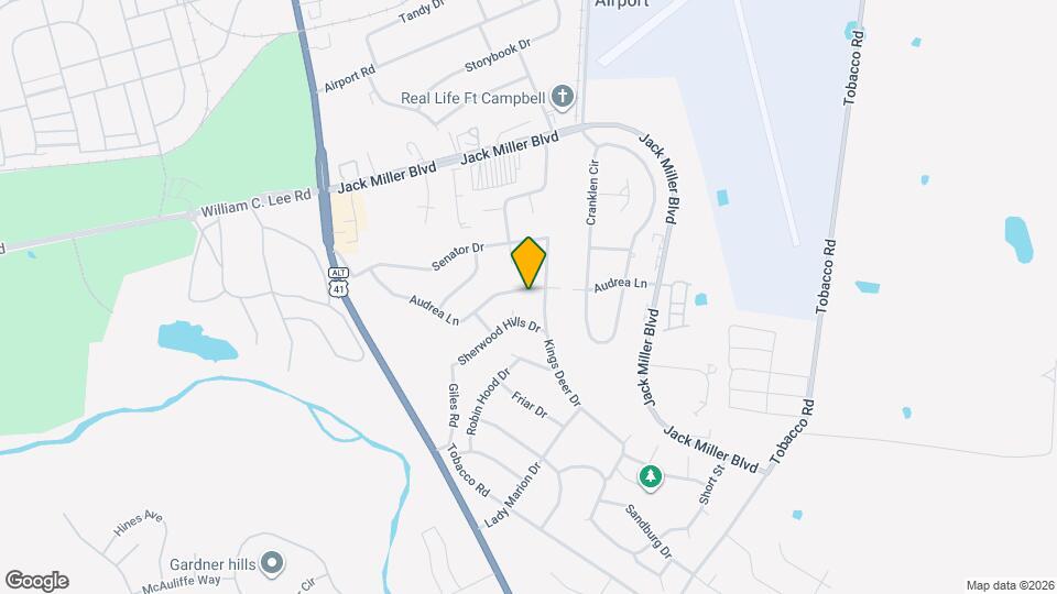 296 Audrea Ln Map and Location Details