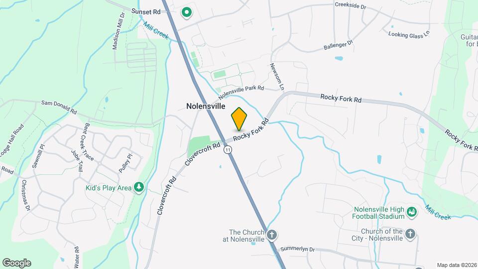 2134 Rocky Fork Rd Map and Location Details