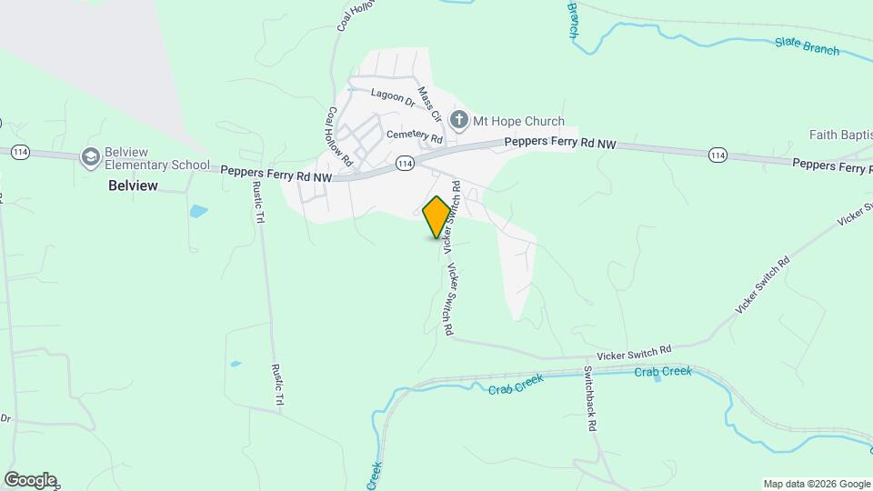 3325 Vicker Switch Rd Map and Location Details