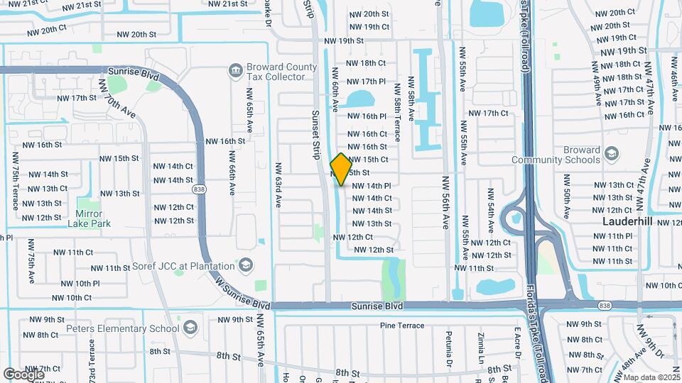 1465 NW 60th Ave Map and Location Details
