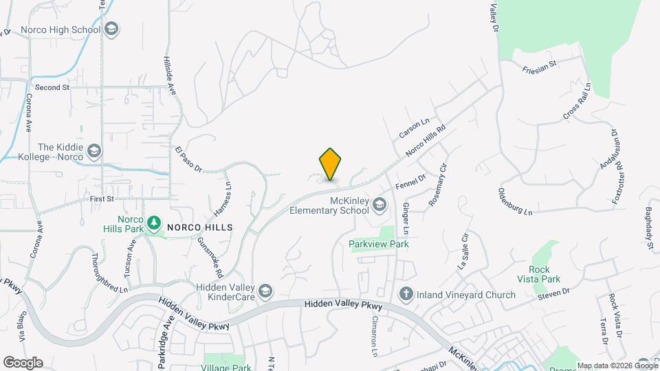 620 Silver Spur Way Map and Location Details