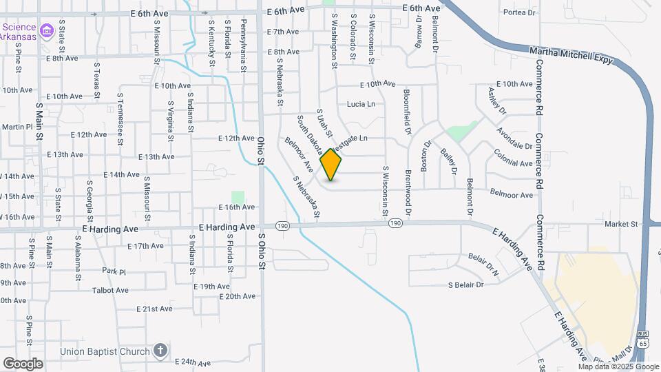 1509 Belmoor Ave Map and Location Details