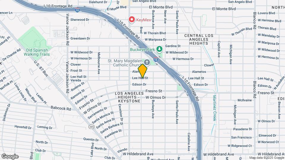 1738 Lee Hall St Map and Location Details