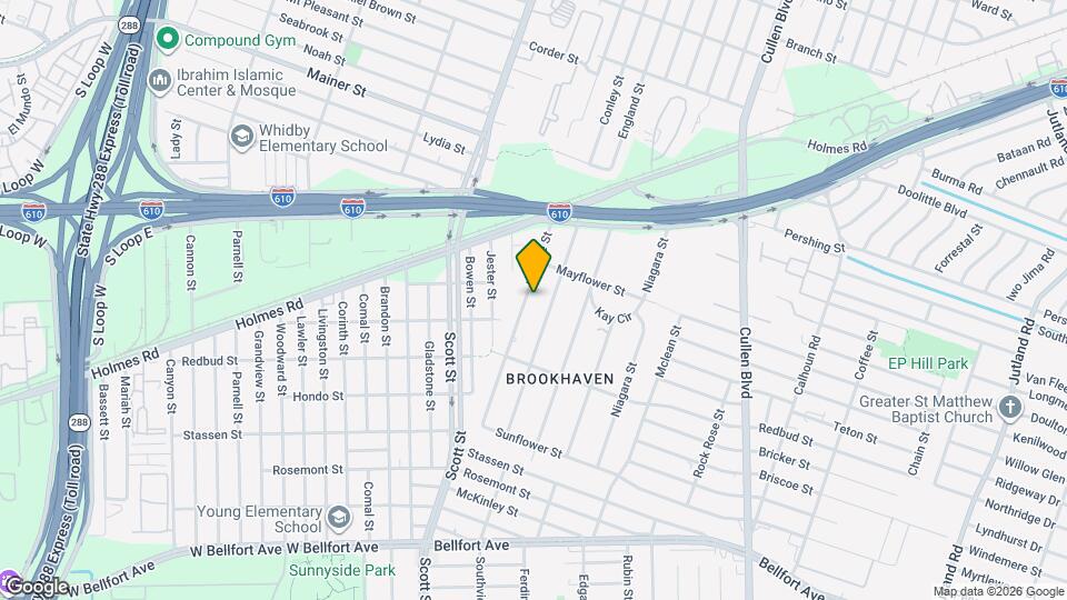 1113 Danube St Map and Location Details