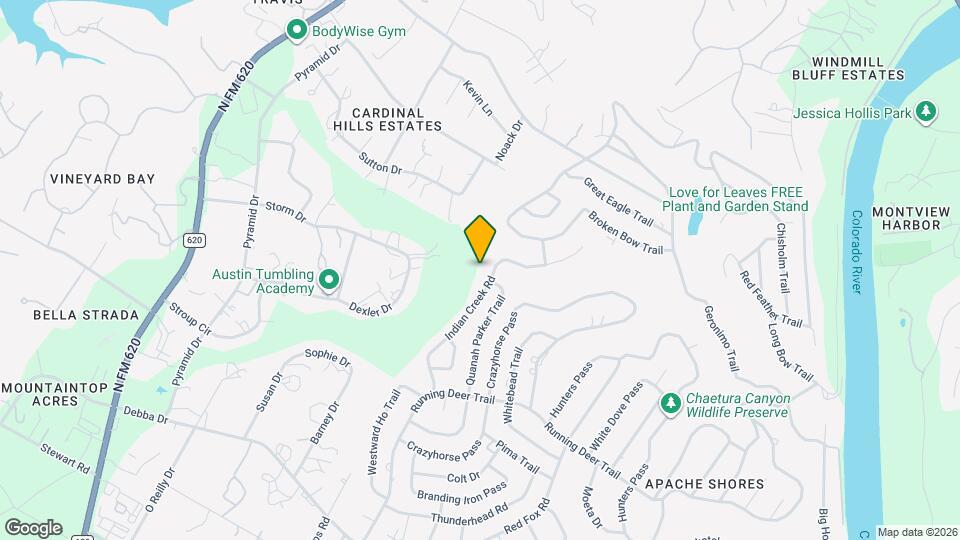 2408 Indian Creek Rd Map and Location Details