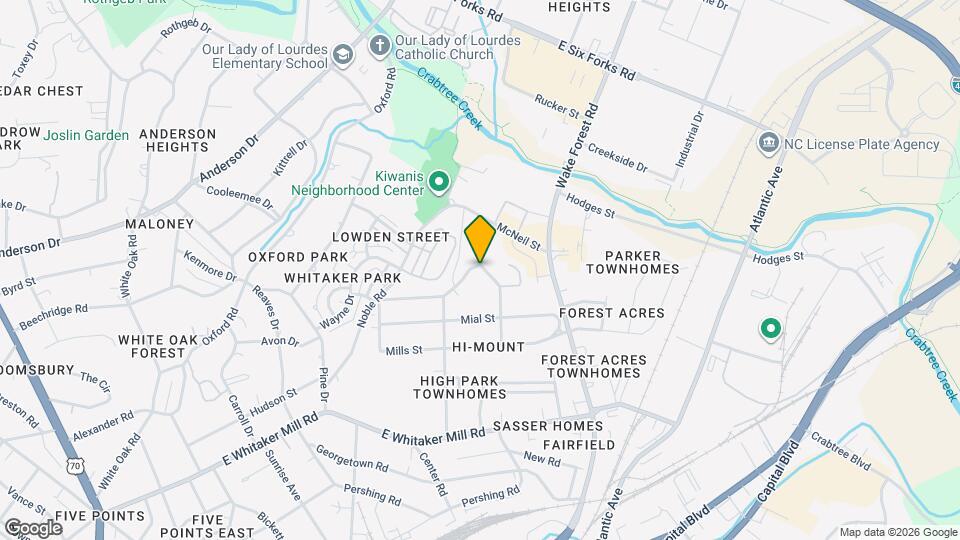 2222 Bernard St Map and Location Details