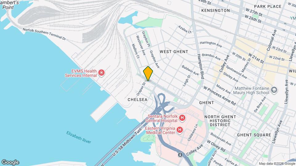 1223 Redgate Ave Map and Location Details