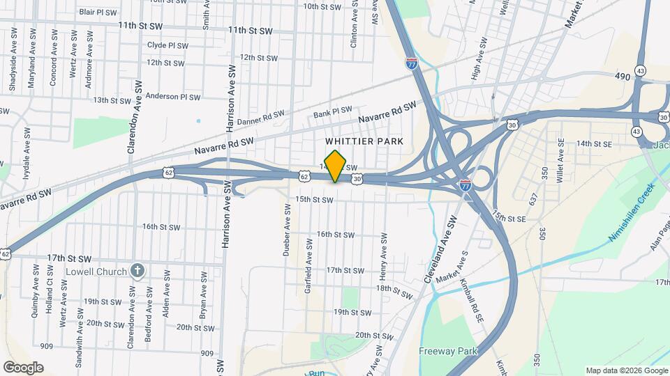 1431 Scoville Ave SW Map and Location Details