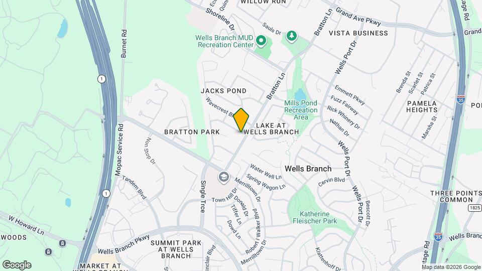 2805 Feathercrest Dr Map and Location Details
