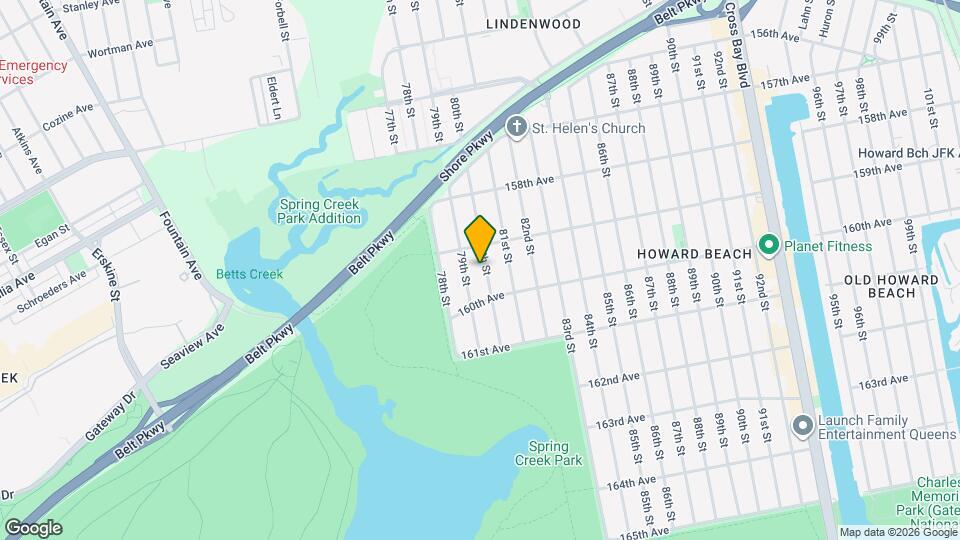 159-24 80th St Map and Location Details