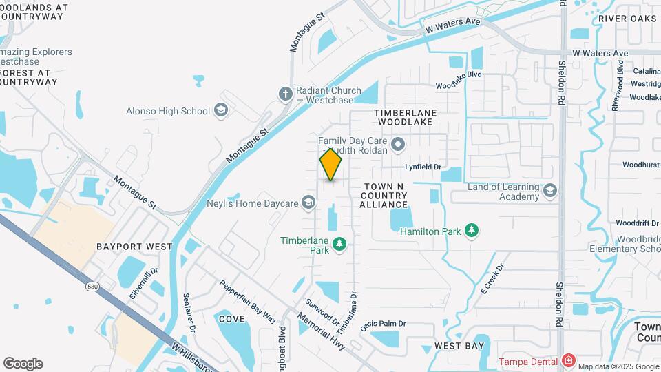 7506 Pond View Ct Map and Location Details