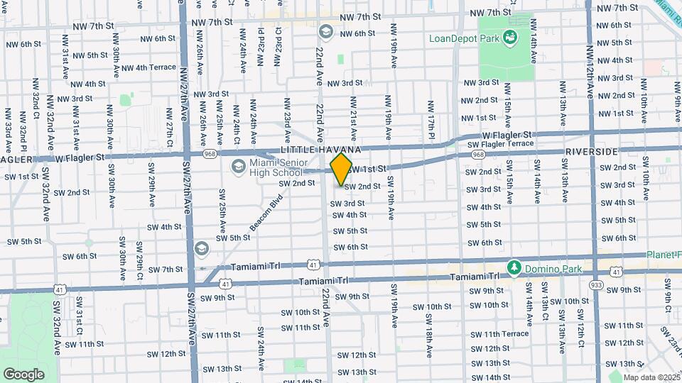 2128 SW 2nd St Map and Location Details