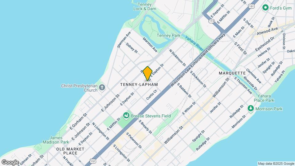 1149 E Dayton St, Unit 1 Map and Location Details