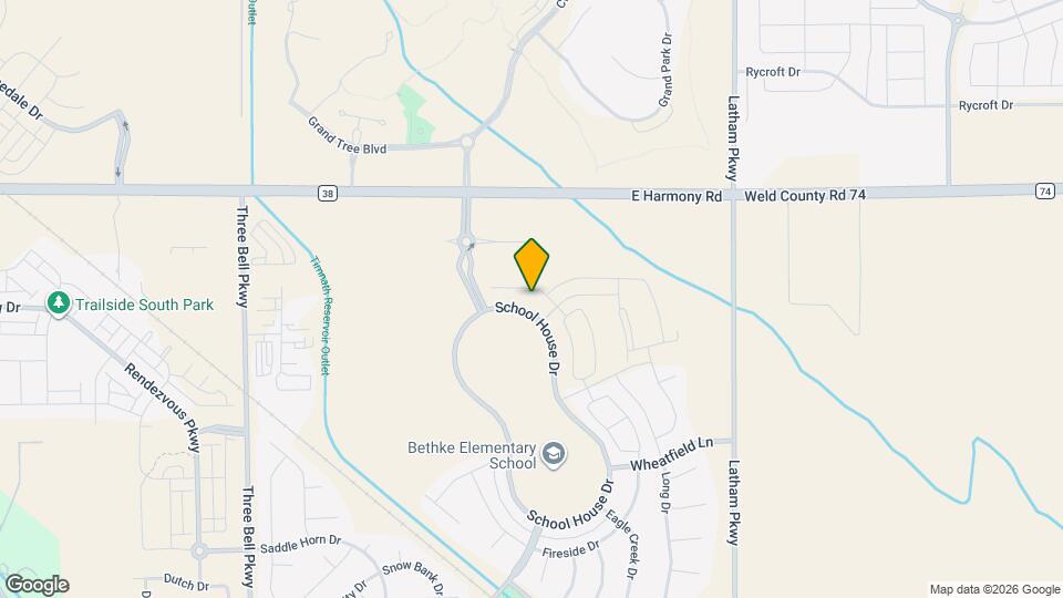 6826 School House Dr Map and Location Details