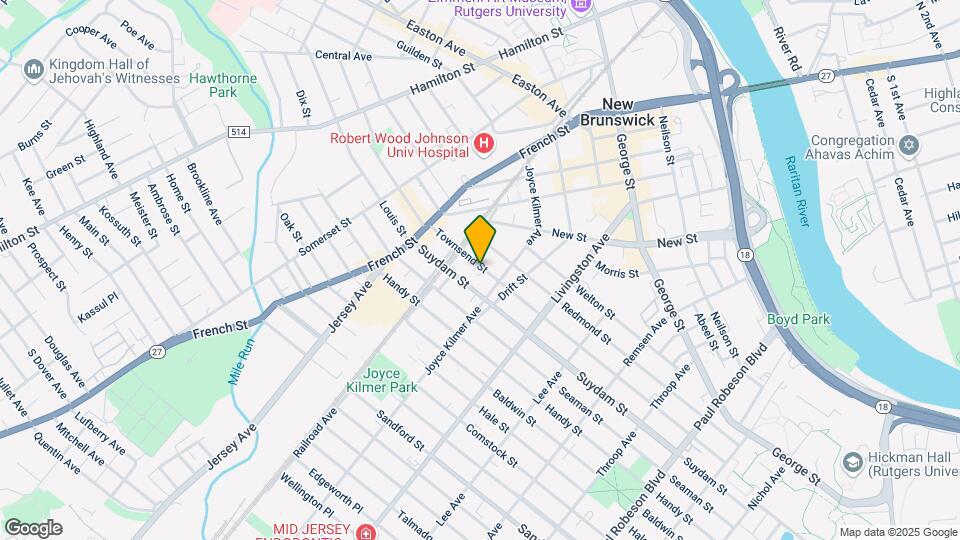 300 Townsend St Map and Location Details