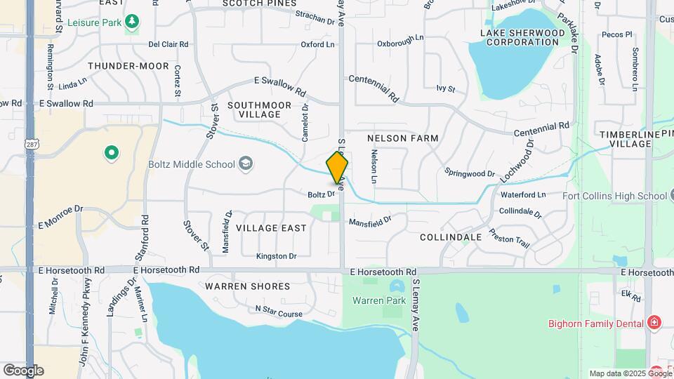 1038 Boltz Dr Map and Location Details