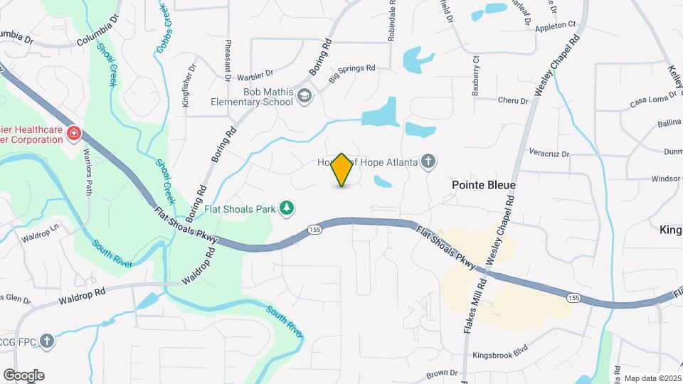 3358 Creekway Dr Map and Location Details