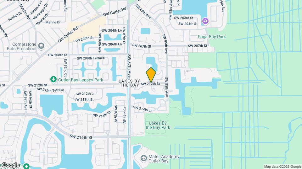 8580 SW 212th St-Unit -203 Map and Location Details