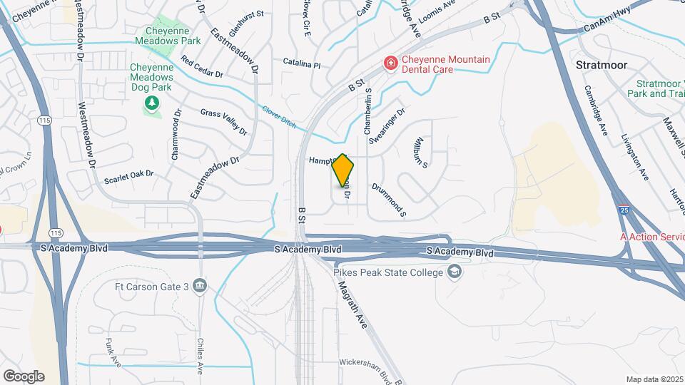 4336 Ericson Dr Map and Location Details