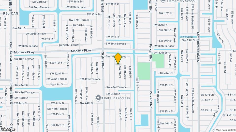 4112 SW 6th Pl Map and Location Details