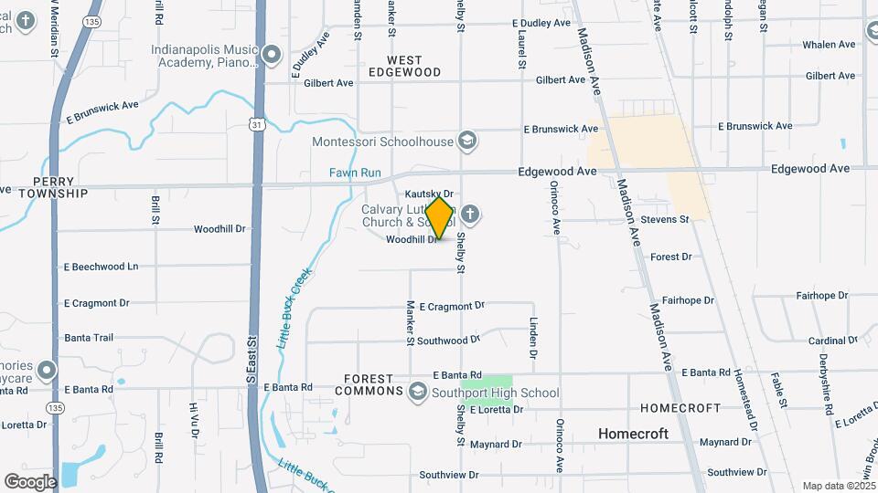957 Woodhill Dr Map and Location Details