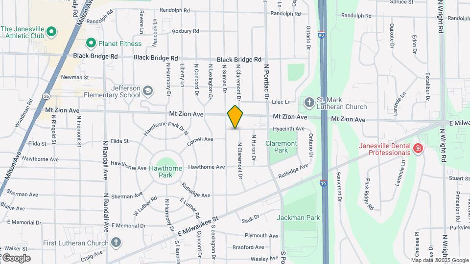 2416-2418 Hyacinth Ave Map and Location Details