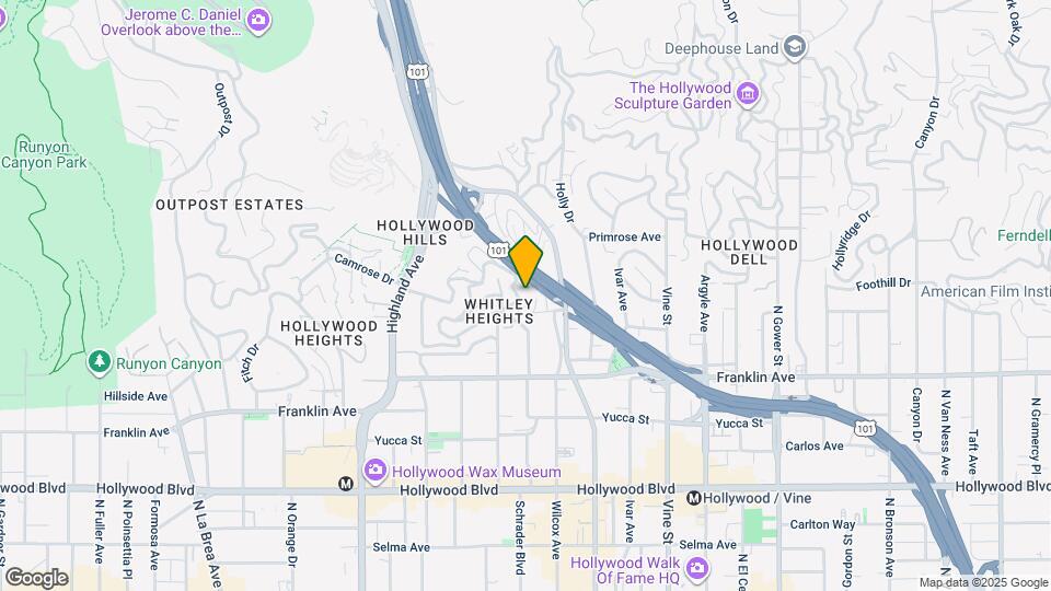 2022 Whitley Ave Map and Location Details