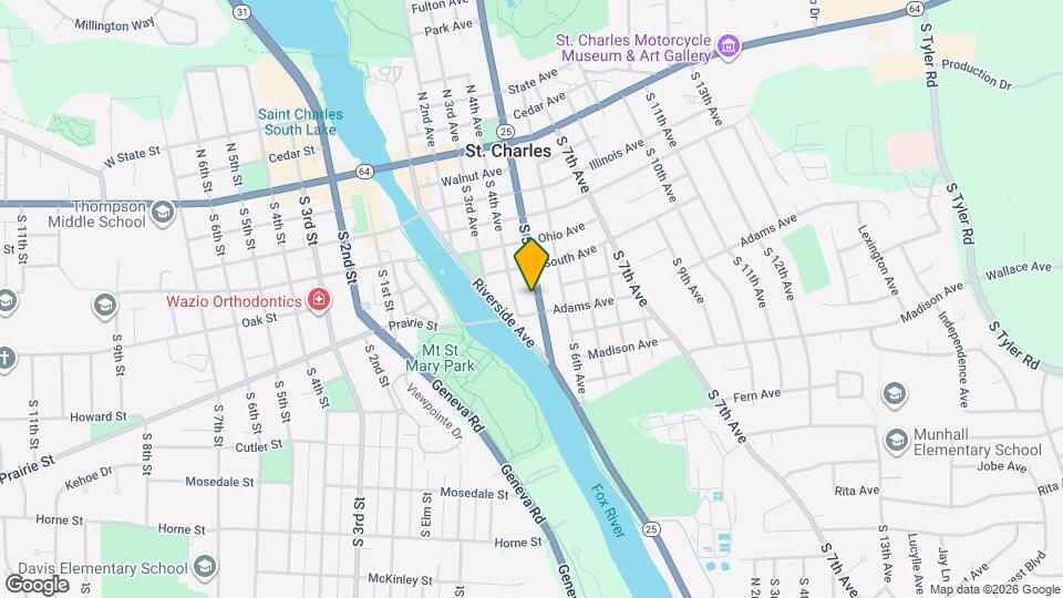 609 S 5th Ave Map and Location Details