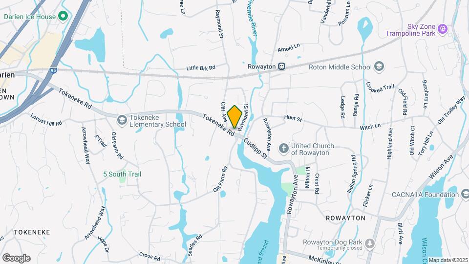 282 Tokeneke Rd Map and Location Details