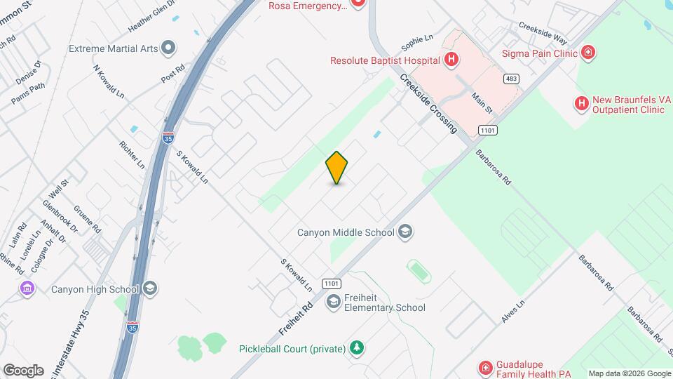 2012 Brandywine Dr Map and Location Details