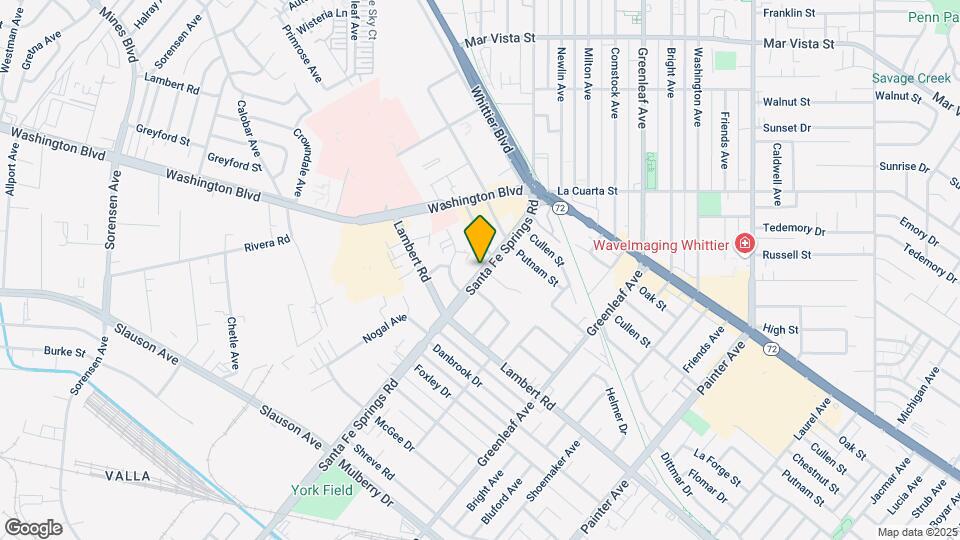 8303 Santa Fe Springs Rd Map and Location Details