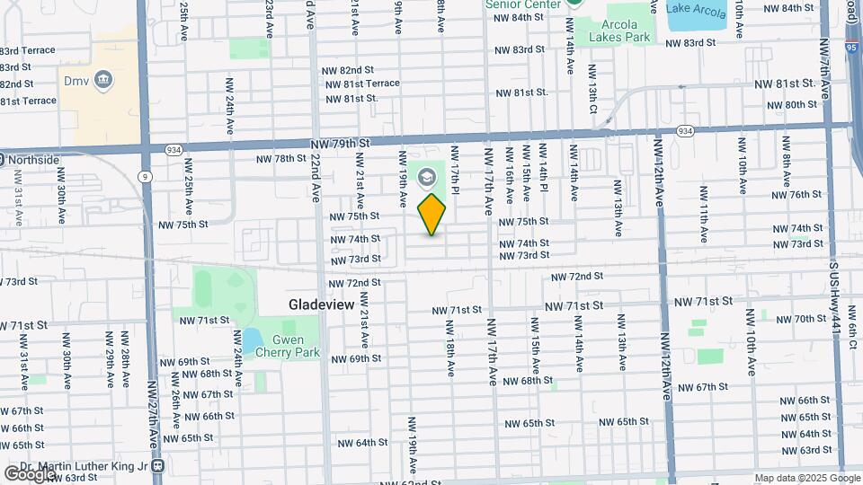 1825 NW 74th St Map and Location Details