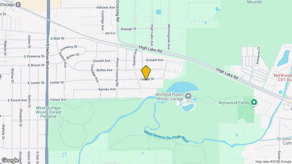 28W625 Lester St, Unit 1 Map and Location Details