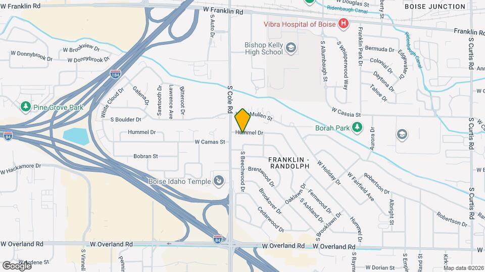 7303 Hummel Dr Map and Location Details