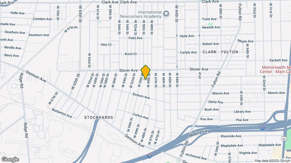 3420 W 49th St Map and Location Details