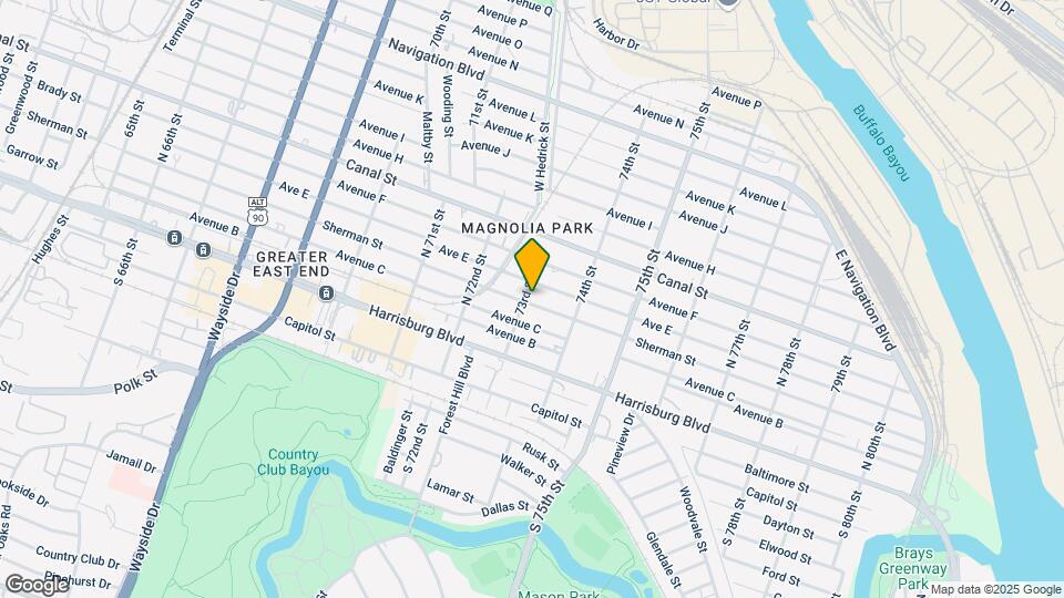 7305 Sherman St Map and Location Details