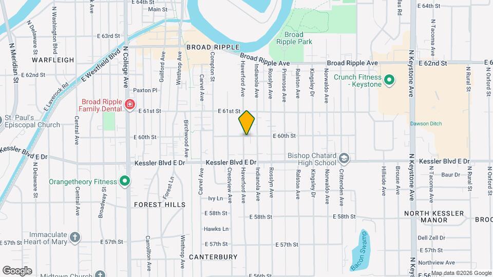 5953 Haverford Avenue Mapa y Detalles de la Ubicación