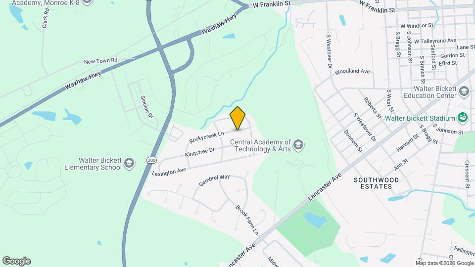 1919 Rockycreek Ln Map and Location Details