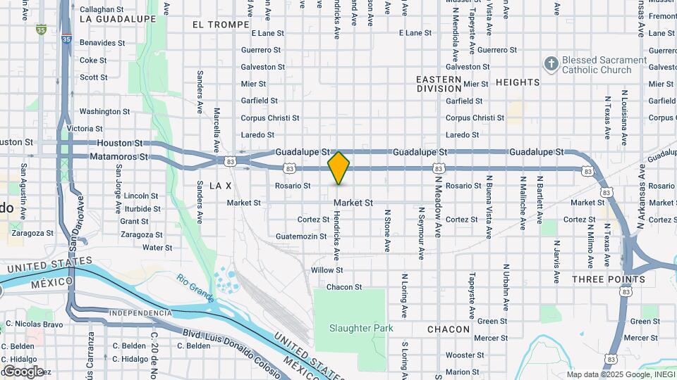919 Hendricks Ave, Unit A Map and Location Details