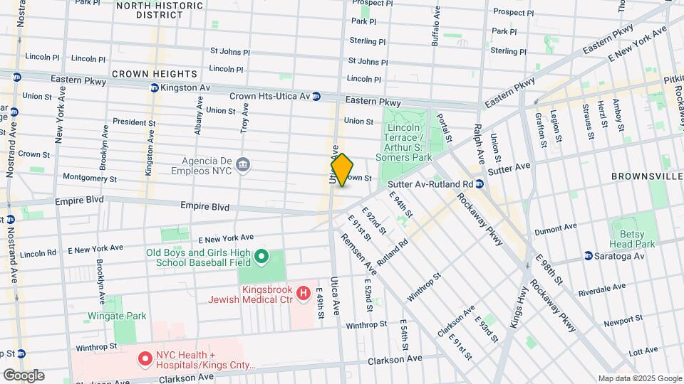 1015 Montgomery St Map and Location Details