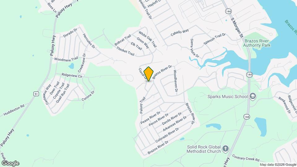 1029 Corral Dr Map and Location Details