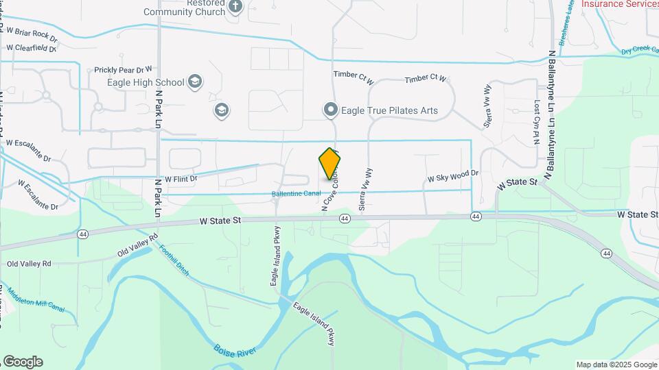 191 N Cove Colony Way Mapa y Detalles de la Ubicación