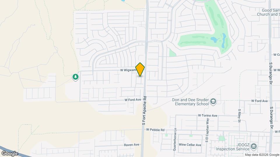 855 Cool Aquamarine St Map and Location Details