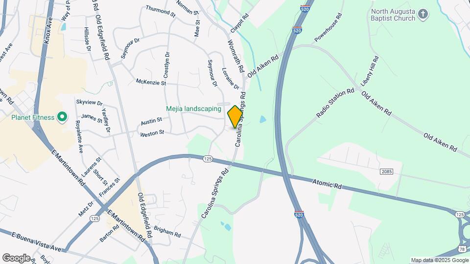 626 Carolina Springs Rd Map and Location Details