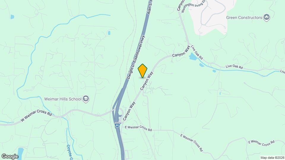 21295 Canyon Way Map and Location Details